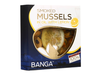 Rūkyt. midijos aliejuje su citrina BANGA,120g