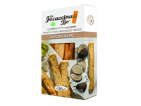 Duonos lazdelės FOCACCINA, Al Tartufo, su triufeliais, ryžių aliejumi, 100 g