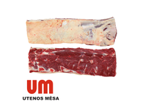 Sauso brandinimo (32+dienos) nugarinė SU RIEBALU, ~2+ kg UTENOS MĖSA