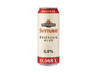 Alus Švyturys Švyturio 5.0% 0,568L 