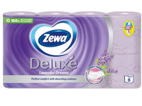 Tualetinis popierius ZEWA Deluxe  Levander Dreams, 3 sluoksnių, 8 vnt.