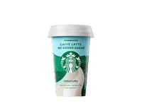 STARBUCKS Caffe Latte, be pridėtinio cukraus 220ml