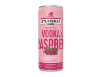 Gazuotas alkoholinis kokteilis STUMBRAS Vodka & Citrus 5% 0,33L