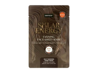 SENCE SOLAR ENERGY TANNING savaiminio įdegio lakštinė veido kaukė, 20 ml