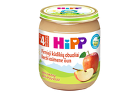 Ekol. obuolių tyrelė HIPP BIO, 4 mėn, 125 g