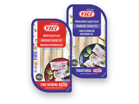 Rausvoji arba TRADICINĖ silkių filė VIČI, 240 g