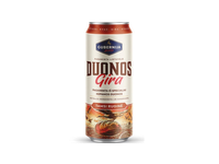 GUBERNIJOS tamsi ruginė duonos gira, 500 ml
