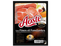 Vytintas kiaulienos kumpis  AOSTE, plonai pjaustytas, 100g