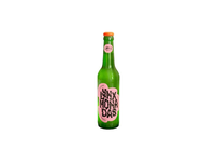 Gazuotas gaivusis gėrimas LYNXMONADAS ZERO SUGAR su kanapių žiedais, 330 ml
