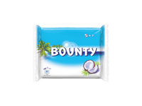 Šokoladiniai batonėliai BOUNTY, 5 vnt., 285 g
