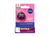 Lūpų balzamas NIVEA BLACKBERRY SHINE, 4,8 g