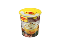 Rūkytos kiaulienos skonio bulvių košė MAGGI 5 MINUTES su skrebučiais, 53 g