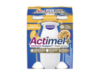 Jogurt. gėrimas ACTIMEL+, persik. ir pasifl. sk., 4 x 100 g, 400 g