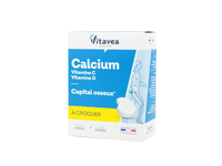 VITAVEA Kalcis + vitaminai C ir D3, 24 vnt