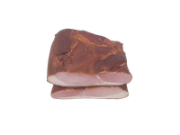 Šaltai rūkytas kiaulienos kumpis su lašiniais, a. r., 1 kg