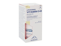 NORDAID VITAMINAS C + D liposomose, 50 ml