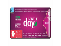 Dieniniai higieniniai paketai su anijonų juostele GENTLE DAY FAR-IR ANION, 10 vnt.