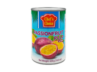 Pasiflorų minkštimas, CHEF'S CHOICE, sirupe, 420 g