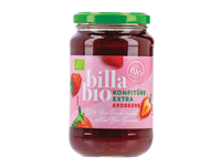 Braškių džemas BILLA BIO, 415 g