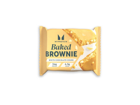 Baltojo šokolado baltyminis sausainis MYPROTEIN BROWNIE, 75g
