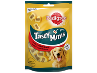 Kramtalai su jautienos ir paukštienos skoniu PEDIGREE TASTY MINIS, 155 g