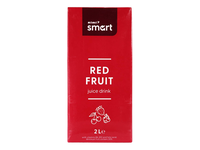 Raudonų vaisių sulčių gėrimas RIMI SMART, 2 l