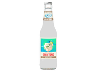 Alkoholinis kokteilis KISS, Gin&Tonic, 4,7%, 0,33 l, butelis
