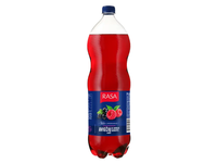 Gazuotas aviečių ir juodųjų serbentų sk. gėrimas RASA, 2 l