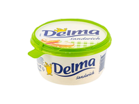 Margarinas sumuštiniams DELMA, 20 % rieb., 450 g