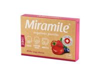 MIRAMILE® augalinės pastilės miško uogų skonio 3IN1, 12 vnt.