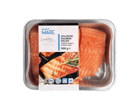 Lašišų filė be kaulų, be odos, RIMI, 500 g