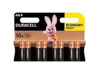 Baterijos AA DURACELL (LR6), 8vnt.