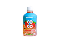 Braškių skonio gėrimas su kokosų gabaliukais MAIKAI,280ml