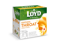 Žolelių arbata LOYD Soothing For Throat, 20x2g