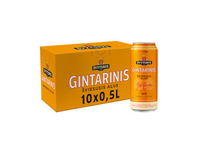 Alus ŠVYTURYS GINTARINIS, 0,5 l x 10, skardinės