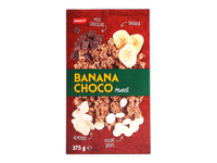 Dribsniai su šokoladu ir bananais RIMI, 375 g