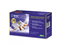 DIAS maisto papildas tirpus kolagenas FORTE, granatų skonio, 30 pak.