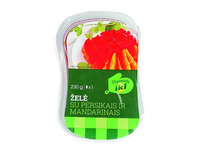 Želė su persikais ir mandarinais, 230 g