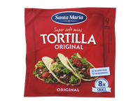 Mažosios kviečių tortilijos SANTA MARIA TEX MEX, 8 vnt., 200 g