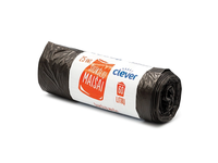 Juodi maišai šiukšlėms 60 l CLEVER, 40 vnt.