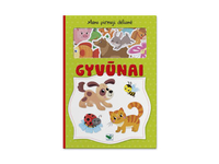 Mano pirmoji dėlionė. Gyvūnai
