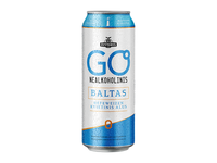 Nealkoholinis alus ŠVYTURYS GO, Wheat, šviesus, 0,5 l, skardinė