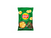 Bulvių traškučiai LAY'S žal.svogūnėlių skonio 130g