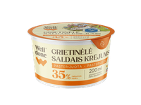 Grietinėlė WELL DONE, 35 % rieb., 200 ml