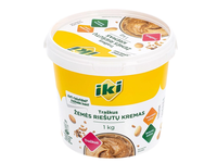 Traškus žemės riešutų kremas IKI, 1 kg