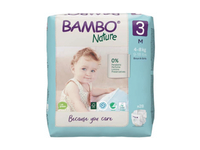 Sauskelnės BAMBO NATURE 3 (4-8 kg), 28 vnt.