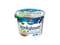 Varškė su raug. agurk. krap. ALMA, 3 %, 200 g