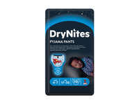 Sauskelnės-kelnaitės HUGGIES DRYNITES BOY 4-7 (17-30 kg), 10 vnt.