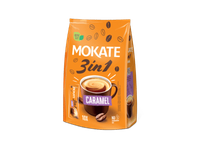 Tirpiosios kavos gėrimas MOKATE 3 IN 1 CARAMEL, 170 g
