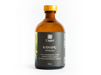 LAPPEL, Šalto spaudimo kanapių aliejus, 110 ml